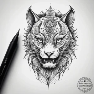 Tattoo sketch tailored suit in a classic styl... - эскиз тату (№1757834448_0, 14.09.2025 07:20) — tattoo-photo.ru