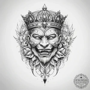 Tattoo sketch kingdom - эскиз тату (№1757840443_0, 14.09.2025 09:00) — tattoo-photo.ru