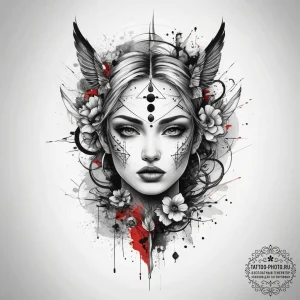 Tattoo sketch element, tattoo sketch design,... - эскиз тату (№1757844134_0, 14.09.2025 10:02) — tattoo-photo.ru
