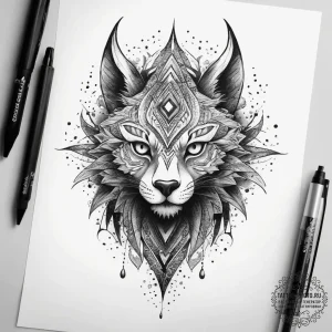 Tattoo sketch blade, artistic tattoo sketch,... - эскиз тату (№1757845723_0, 14.09.2025 10:28) — tattoo-photo.ru