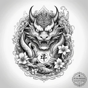 Tattoo sketch hands with a letter, ink illust... - эскиз тату (№1757848338_0, 14.09.2025 11:12) — tattoo-photo.ru