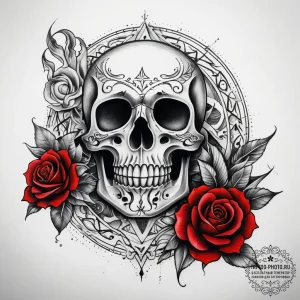 Tattoo sketch flame, tattoo sketch design, ch... - эскиз тату (№1757851529_0, 14.09.2025 12:05) — tattoo-photo.ru