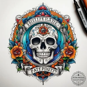 Tattoo sketch vibe, tattoo drawing outline, o... - эскиз тату (№1757852919_0, 14.09.2025 12:28) — tattoo-photo.ru