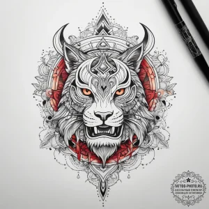 Tattoo sketch rainbow tattoo, ink illustratio... - эскиз тату (№1757863079_0, 14.09.2025 15:17) — tattoo-photo.ru