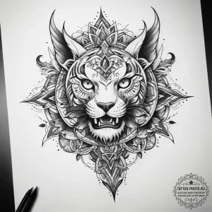 Tattoo sketch energy - эскиз тату (№1757865658_0, 14.09.2025 16:00) — tattoo-photo.ru
