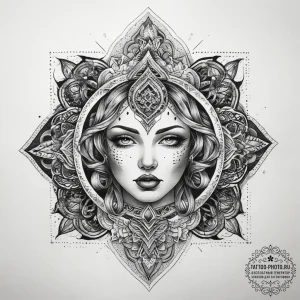 Tattoo sketch weave, artistic tattoo sketch,... - эскиз тату (№1757868177_0, 14.09.2025 16:42) — tattoo-photo.ru