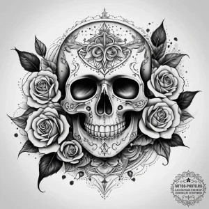 Tattoo sketch holy self, tattoo flash sheet d... - эскиз тату (№1757870177_0, 14.09.2025 17:16) — tattoo-photo.ru