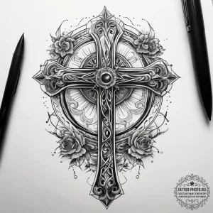 Tattoo sketch spirit, concept art for tattoo,... - эскиз тату (№1757873522_0, 14.09.2025 18:12) — tattoo-photo.ru