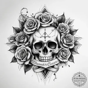 Tattoo sketch foot, ink illustration for tatt... - эскиз тату (№1757875091_0, 14.09.2025 18:38) — tattoo-photo.ru