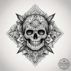 Tattoo sketch delivery driver package box, ta... - эскиз тату (№1757877411_0, 14.09.2025 19:16) — tattoo-photo.ru