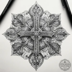 Tattoo sketch puzzle, tattoo sketch design, o... - эскиз тату (№1757877990_0, 14.09.2025 19:26) — tattoo-photo.ru