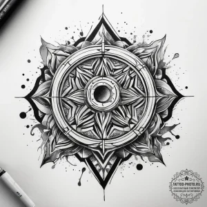Tattoo sketch legendary ring, tattoo sketch d... - эскиз тату (№1757882274_0, 14.09.2025 20:37) — tattoo-photo.ru