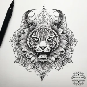 Tattoo sketch dark, artistic tattoo sketch, s... - эскиз тату (№1757884072_0, 14.09.2025 21:07) — tattoo-photo.ru