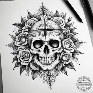 Tattoo sketch aura, tattoo flash sheet design... - эскиз тату (№1757884468_0, 14.09.2025 21:14) — tattoo-photo.ru