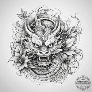 Tattoo sketch basil leaves, concept art for t... - эскиз тату (№1757887274_0, 14.09.2025 22:01) — tattoo-photo.ru