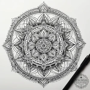 Tattoo sketch hands with a letter, tattoo fla... - эскиз тату (№1757891622_0, 14.09.2025 23:13) — tattoo-photo.ru