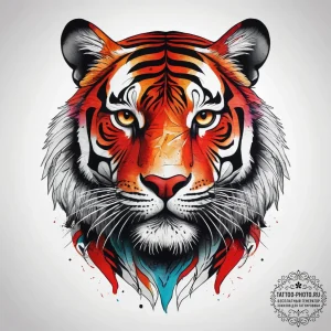 Tattoo sketch tiger stripe, tattoo drawing ou... - эскиз тату (№1757892417_0, 14.09.2025 23:26) — tattoo-photo.ru