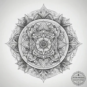 Tattoo sketch a symbolic animal, concept art... - эскиз тату (№1757893011_0, 14.09.2025 23:36) — tattoo-photo.ru