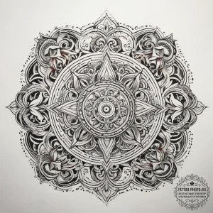 Tattoo sketch holy foundation, tattoo flash s... - эскиз тату (№1757893208_0, 14.09.2025 23:40) — tattoo-photo.ru