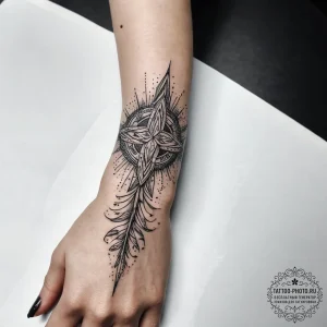 Tattoo sketch arm, tattoo line art, on a clea... - эскиз тату (№1757901656_0, 15.09.2025 02:00) — tattoo-photo.ru