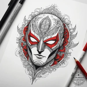 Superhero & comic book films, concept art for... - эскиз тату (№1757904196_0, 15.09.2025 02:43) — tattoo-photo.ru