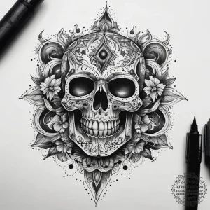 Tattoo sketch fortress, tattoo flash sheet de... - эскиз тату (№1757913879_0, 15.09.2025 05:24) — tattoo-photo.ru