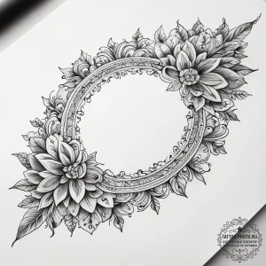 Tattoo sketch dainty bracelet tattoo, concept... - эскиз тату (№1757915050_0, 15.09.2025 05:44) — tattoo-photo.ru