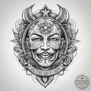 Other animated series, ink illustration for t... - эскиз тату (№1757918017_0, 15.09.2025 06:33) — tattoo-photo.ru