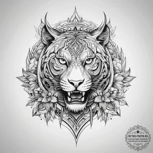 Tattoo sketch copy - эскиз тату (№1757927824_0, 15.09.2025 09:17) — tattoo-photo.ru