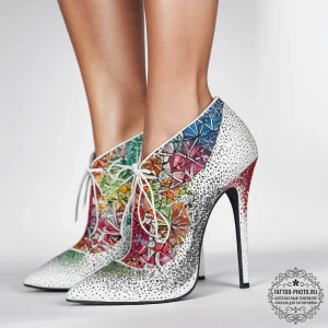 Tattoo sketch high heel tattoo, tattoo line a... - эскиз тату (№1757929968_0, 15.09.2025 09:52) — tattoo-photo.ru