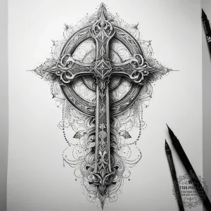 Tattoo sketch sword, tattoo line art, on a cl... - эскиз тату (№1757954267_0, 15.09.2025 16:37) — tattoo-photo.ru
