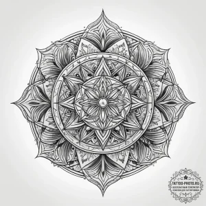Tattoo sketch a symbolic event, ink illustrat... - эскиз тату (№1757955842_0, 15.09.2025 17:04) — tattoo-photo.ru