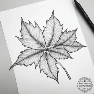 Tattoo sketch leaf, tattoo drawing outline, f... - эскиз тату (№1757956627_0, 15.09.2025 17:17) — tattoo-photo.ru