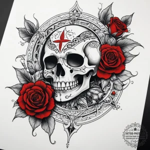 Tattoo sketch cosmic myth, tattoo flash sheet... - эскиз тату (№1757963698_0, 15.09.2025 19:14) — tattoo-photo.ru