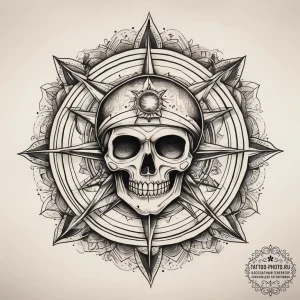 Tattoo sketch cosmic essence, tattoo line art... - эскиз тату (№1757973996_0, 15.09.2025 22:06) — tattoo-photo.ru
