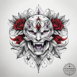Tattoo sketch amethyst, tattoo flash sheet de... - эскиз тату (№1757976387_0, 15.09.2025 22:46) — tattoo-photo.ru