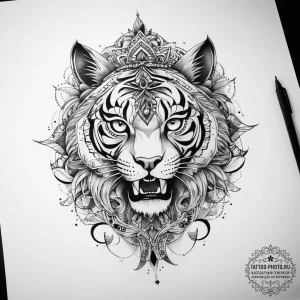 Tattoo sketch black - эскиз тату (№1757978740_0, 15.09.2025 23:25) — tattoo-photo.ru