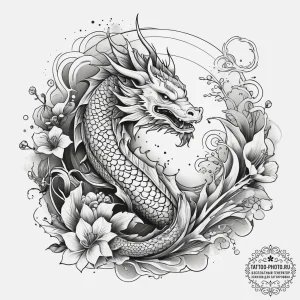 Tattoo sketch paintbrush with a palette, tatt... - эскиз тату (№1757981490_0, 16.09.2025 00:11) — tattoo-photo.ru