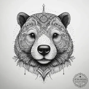Tattoo sketch beaver, tattoo flash sheet desi... - эскиз тату (№1757982466_0, 16.09.2025 00:27) — tattoo-photo.ru