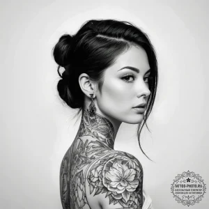 Tattoo sketch body - эскиз тату (№1757985624_0, 16.09.2025 01:20) — tattoo-photo.ru