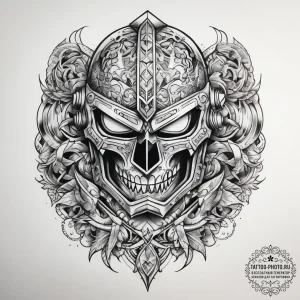 Tattoo sketch armor, tattoo flash sheet desig... - эскиз тату (№1757987004_0, 16.09.2025 01:43) — tattoo-photo.ru