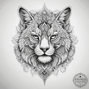 Tattoo sketch узор в виде карандаша - эскиз тату (№1757988199_0, 16.09.2025 02:03) — tattoo-photo.ru