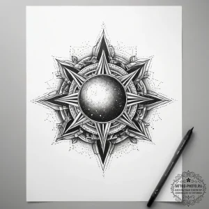 Tattoo sketch cosmic ground, tattoo line art,... - эскиз тату (№1757991162_0, 16.09.2025 02:52) — tattoo-photo.ru
