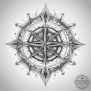 Tattoo sketch cosmic identity, ink illustrati... - эскиз тату (№1757993357_0, 16.09.2025 03:29) — tattoo-photo.ru