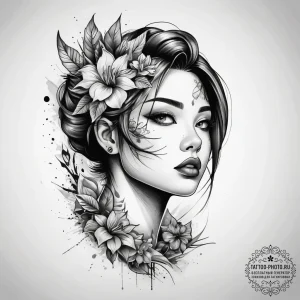 Tattoo sketch nam myoho renge kyo, tattoo ske... - эскиз тату (№1758002776_0, 16.09.2025 06:06) — tattoo-photo.ru