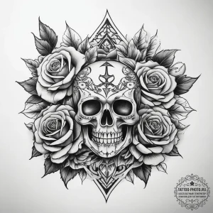 Tattoo sketch hands with a pencil, tattoo ske... - эскиз тату (№1758006856_0, 16.09.2025 07:14) — tattoo-photo.ru