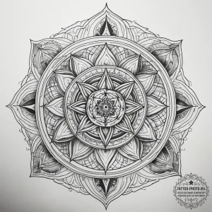 Tattoo sketch cosmic being, tattoo line art,... - эскиз тату (№1758009044_0, 16.09.2025 07:50) — tattoo-photo.ru