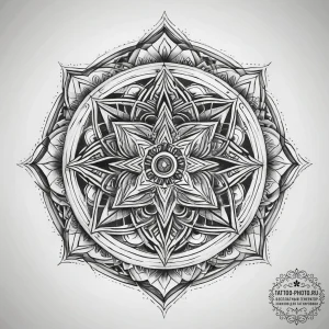 Tattoo sketch divine joy, tattoo sketch desig... - эскиз тату (№1758013319_0, 16.09.2025 09:01) — tattoo-photo.ru