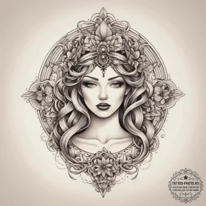 Tattoo sketch whimsical tattoo, tattoo drawin... - эскиз тату (№1758017628_0, 16.09.2025 10:13) — tattoo-photo.ru