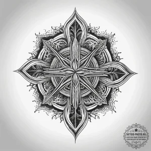 Tattoo sketch blackwork силуэт дерева, ink il... - эскиз тату (№1758020363_0, 16.09.2025 10:59) — tattoo-photo.ru